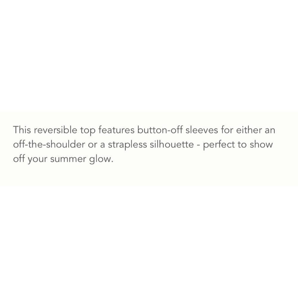 Anthropologie Off -The Shoulder Top - Picture 5 of 6